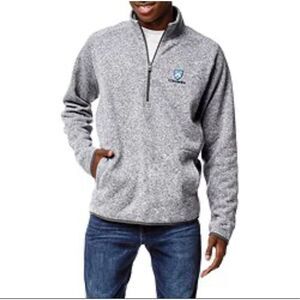 Barnesmith United States Airforce Academy Gray 1/4 Zip Pullover Sweater Medium